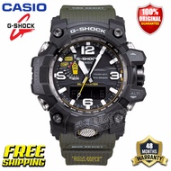 Jam Tangan Lelaki Original G Shock GWG1000 BIG MUDMASTER Men Sport Watch Dual Time Display 200M Water Resistant Shockproof and Waterproof World Time LED Auto Light Compass Boy Sports Wrist Watches with 4 Years Warranty GWG-1000-1A3 (Ready Stock)