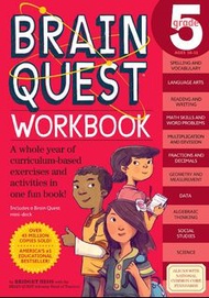 🚚免運費Brain Quest Workbook Grade 5 / 6 少兒智力開發練習冊大腦任務 B227
