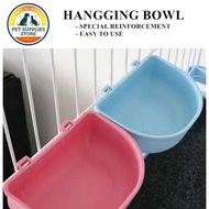 Dog Bowl Cat Bowl Pet Cage Hanging Food Bowl Fixed Dog Cat Food Water Bowl