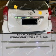List Pintu Kaca Belakang Chrome Mobil All New Avanza Veloz Xenia 2012 2013 2014 2015 2016 2017 2018 