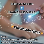 joki penerjemah SKRIPSI, MAKALAH, JURNAL, KARYA TULIS ILMIAH, ARTIKEL, LAPORAN, MODUL, PAPER DAN LAI