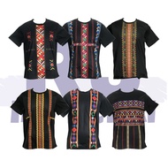 Etinik Sabah Shirt T-shirt Traditional Etnik Corak Traditional Sabah & Sarawak | Ready Stock | Round