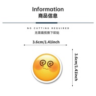 220 Sheets emoji Emoji stickers cute Cartoon Mobile Phone Funny Soy Smile Notebook Waterproof sticke