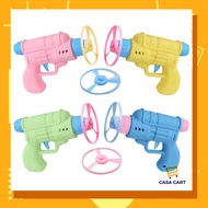 CASA CART Mainan Pistol Pepatung Buluh Kanak-kanak Gasing Berpusing Piring Terbang Roda Terbang Main