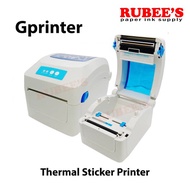 THERMAL BARCODE GPRINTER GP1424D (with 1roll 100mm x 150mm sticker label 4x6)