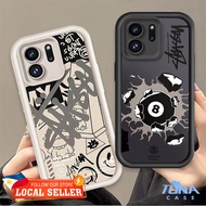 Casing Para sa Infinix Smart 9 Cartoon Silicone Aesthetics Soft PhoneCase TPU Billiards AngelEye