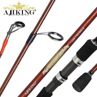 AJIKING ROD LEGEND GLASS SPINNING FRESHWATER SALTWATER SPINNING ROD5.0'-9.0'FEET