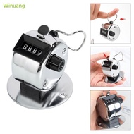 Winu Mechanical Counter 0-9999 4 Digit Manual Tally 4 Digit Manual Counter