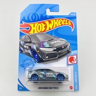 ❄Hot Wheels 2018 Honda Civic Type R HKS Hipermax Car Toy Diecast✶