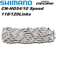 Shimano Deore HG54 Chain 10 Speed 120 116 Links MTB Bicycle Chains Mountain Bike HG-54 Bikes Part fo