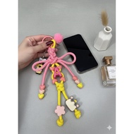 Bysanaque charm initial 1 Solid Letter - Name Charm Bag - Custom letter charm