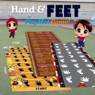 HAND & FEET Playmate Education Games / 2-6 year old (2x6 FT)