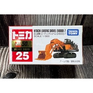 < GTS > New Car Sticker TOMICA NO25 Hitachi Excavator EX8000-7 158264