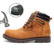 Safety Shoes Caterpillar Steel Toe Shoes Labor Protection Shoes Men's Work Shoes Anti-Smashing Non-Slip Oil and Acid Resistant Safety Boots CAT 8289