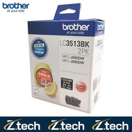 Brother LC3513BK 2 PK Ink Cartridge for DCP-J572DW, MFC-J491DW, MFC-J690DW, MFC-J890DW (Authentic)