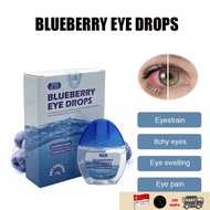 Rohto Ice Blueberry Eye Drops for Dry Itchy and Red Eyes Multi-Symptom Relief Cooling Effects Long-Lasting Comfort