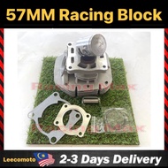 Y125z Y125zr Racing Block 57mm CYLINDER BLOK KIT COMPLETE GASKET SET 125Z 125ZR Y125 RACING SAMA ESPADA YWL IKK YAMAHA