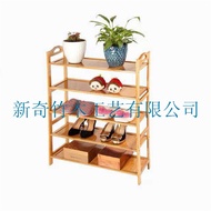 HY-16💞Factory Direct Sales Shoe Cabinet Wooden Shoe Rack Bamboo Shelf Solid Wood Boards Bamboo Storage Shoe Rack Quality