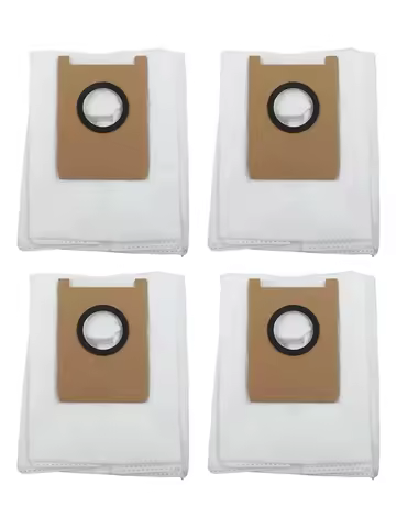 4/10 Pieces Replacement Bags For Eufy 3-in-1 E20 Robot Vacuum Cleaners Accessories Efficient Dust Fi