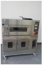 [原豪專業客製化]『新型第二代』商業用 一門一盤電烤箱+四盤溫濕度發酵箱(台灣製造)