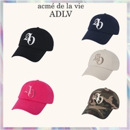 [ACME DE LA VIE] SYMBOL EMBOSSING NEEDLEWORK BALL CAP 5 colors