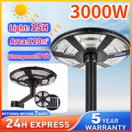 3000W UFO Solar Light Lampu Solar jalan Solar Light Outdoor Lighting Waterproof IP67 Solar Street Li