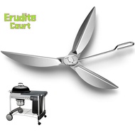 [EruditeCourtS] One-Touch Cleaning System Kit Design for Weber Kettle Grill,for 7444 Weber Grill Rep