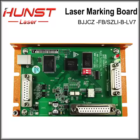 HUNST BJJCZ Laser Controller Original Card JCZ Control Board FBLI-B-LV7 Ezcad for CO2 UV Raycus JPT 