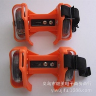 【CAMPOUT】Hot Wheels Heelys shoes childrens PVC luminous roller skates three-color walking shoes