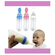 [Ready Stock] Baby squeeze spoon / food feeder bottle BPA free GGR