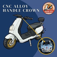 Baphomet CNC Alloy Crown Handle Bar 28MM for For EV Bike Lion G1 E8S