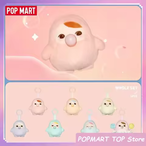 POP MART Mystery Box PUCKY BEANIE BUBBLE UP Series-Plush Pendants Blind Box Guess Bags Toys Dolls An