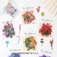 40 pcs Sicker Pack Flower PVC Aesthetic Journal Scrapbook Bujo DIY Stickers