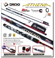 Set Pancing Laut Daido Trisula Joran Daido Athena Pro 180 Cm