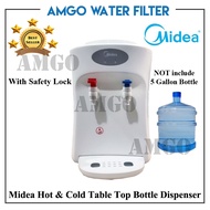 AMGO Midea Hot And Cold Water Purifier Bottle Water Dispenser - Bottle Type [YD1653T]