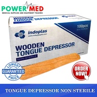TONGUE DEPRESSOR NON STERILE PER BOX  (INDOPLAS BRAND)
