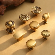 Medieval Style Cabinet Handle Retro Brass Handle Light Luxury Cabinet Door Handle Drawer Handle Entr