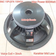 Speaker Komponen B&amp;C 15PLB76 BNC 15inch VC 3" Big Sale