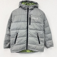 POLO RALPH LAUREN 拉夫勞倫羽絨服，灰色，M碼，古著