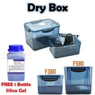 Dry Box F380 / F580 For Photography Equipment With FREE Silica Gel