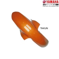 Plastic fender cover, front fender EXCITER 155... Genuine glossy orange 2ND-F1511-10-P2