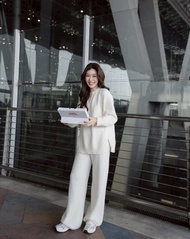 R09 Cozy airport look (ชุดเซตไหมพรม ขึ้นเครื่อง)