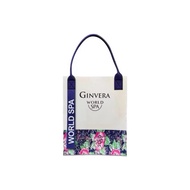 Ginvera World Spa Felt Bag Tote Bag Purple Color 1pcs