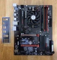 二手 技嘉 GA-AX370-Gaming 主機板 AMD 3000G DDR4 8GB