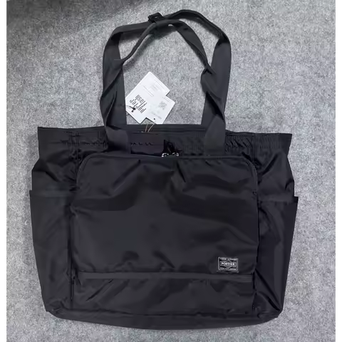 Porter Men Business Laptop Bag Portable Large Capacity Handbag Multifunctional Travel Office School 