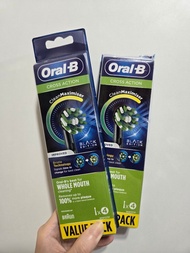 Oral-B 電動牙刷刷頭 Black Edition CrossAction Toothbrush Heads (4 Pack)