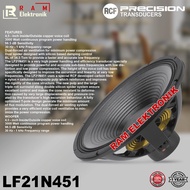 Komponen Speaker 21 Inch Rcf Lf21N451 / Lf 21N451 3000 Watt Original