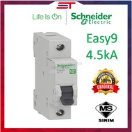 SCHNEIDER / HAGER 1 POLE MCB 4.5KA TYPE C / HAGER 1POLE MCB / SCHNEIDER EASY 9 1POLE MCB/ 1POLE MCB 