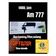 TM17 Top Filter paket filter murah aquarium kolam AM666 AM777