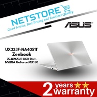 ASUS Zenbook UX333F-NA4051T 13.3” FHD Laptop - i5-8265U | 8GB